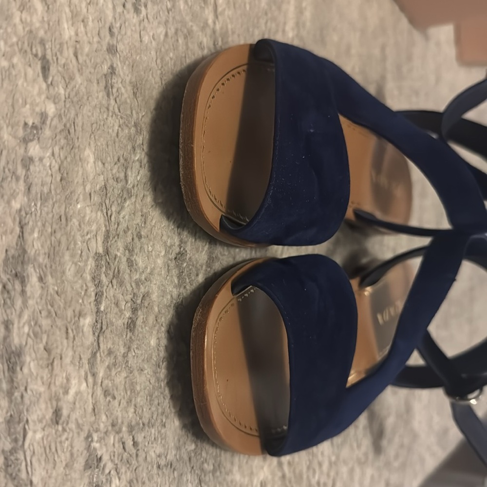 Prada Women's Blue Sandals - Picture 5 of 7
